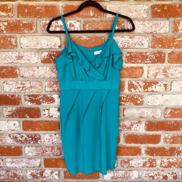 petite turquoise dress